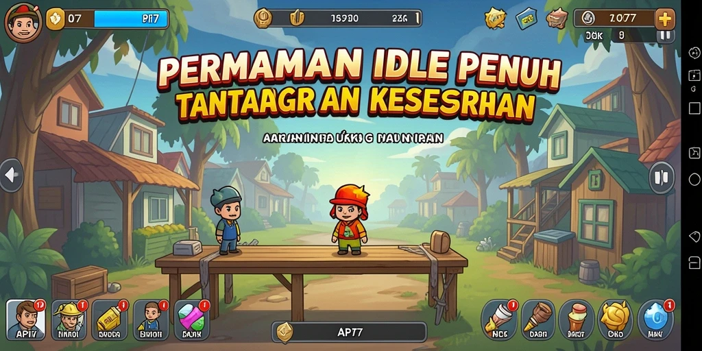 Tampilan gameplay API77 yang menarik dan penuh warna.