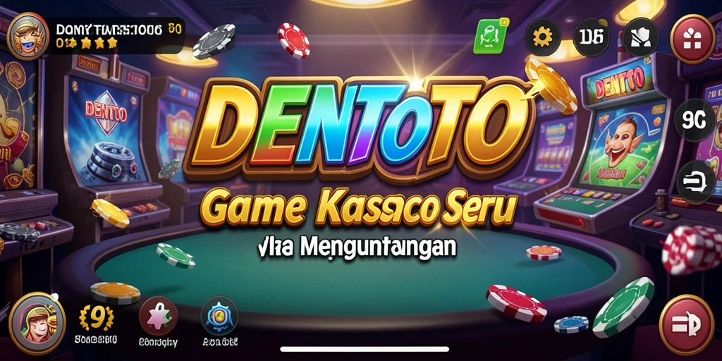 Gameplay DENTOTO yang menarik dalam suasana Kasino yang nyata.