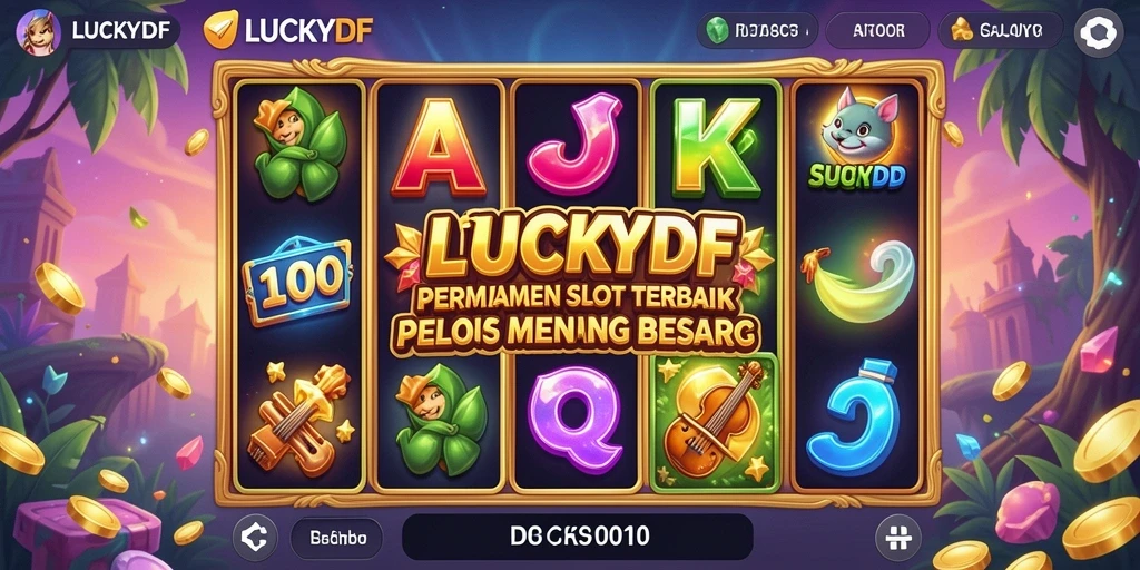 Tangkap momen seru dalam gameplay Slot LUCKYDF.