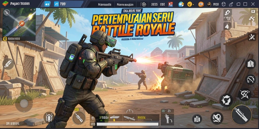 Tangkap momen seru dari gameplay Battle Royale PT89 dengan teman-teman.