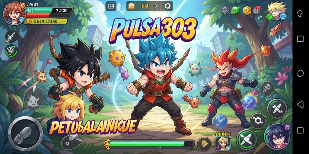 Screenshot PULSA303 menunjukkan aksi seru dan karakter anime yang memukau.
