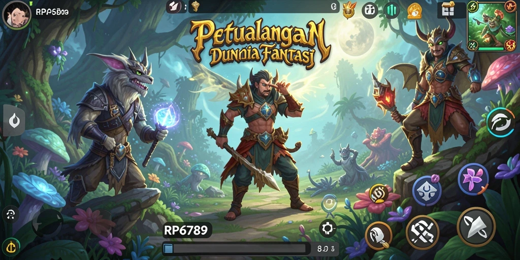 Tampilan gameplay RP6789 yang penuh aksi dan eksplorasi.